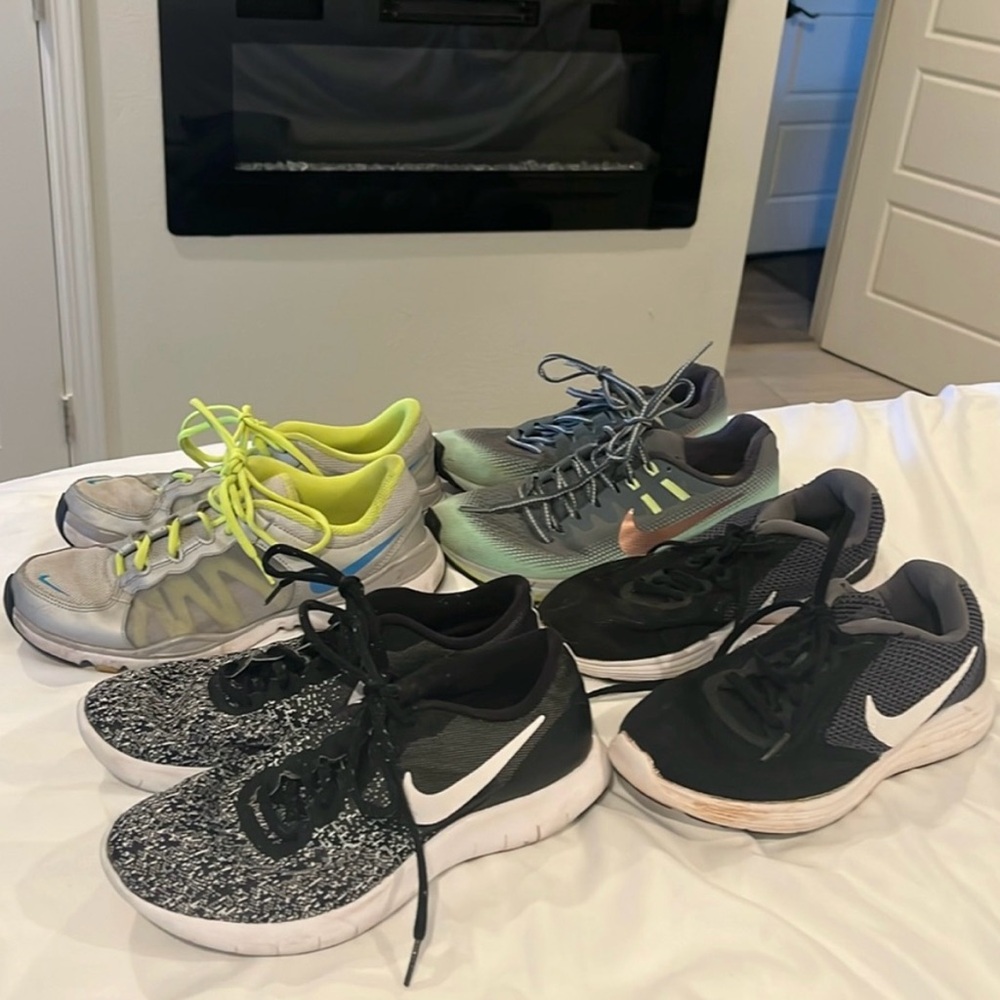 Nike Running Shoes - Lot of 4 Pairs!